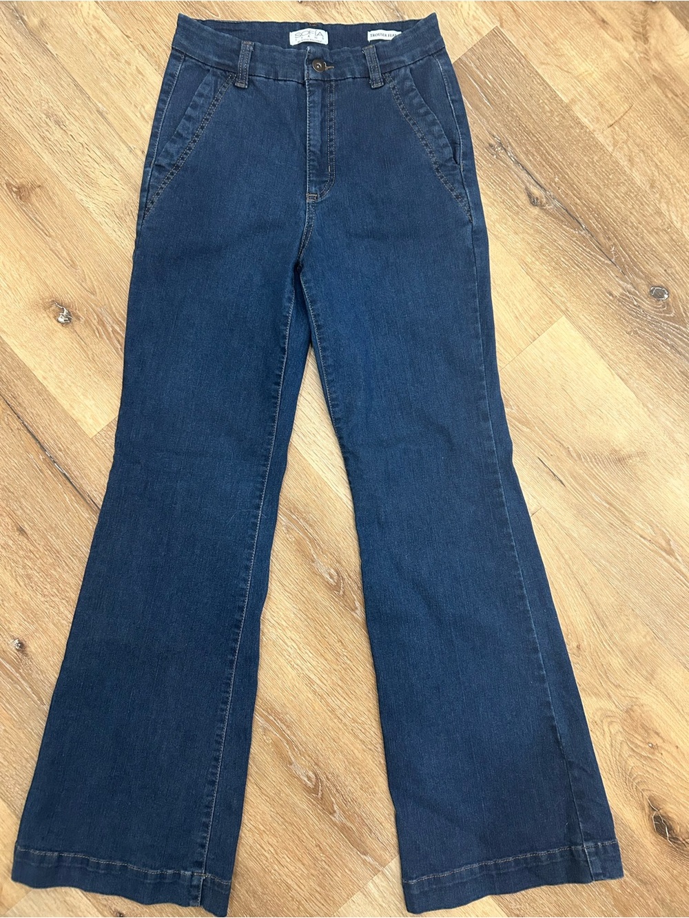 sofia by sofia vergara Dark Blue Flare Jeans